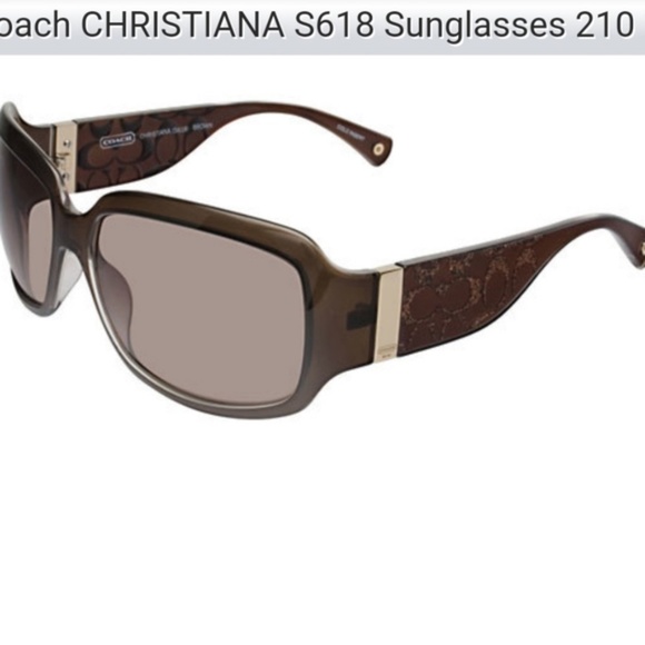 Coach Christiana Sunglasses with case - Picture 2 of 2